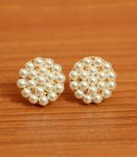 White Pearl Studs