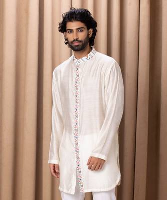 Ivory lakeer kurta set 4