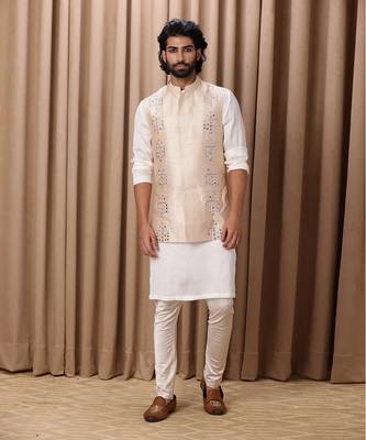 Beige hasan bandi set 2