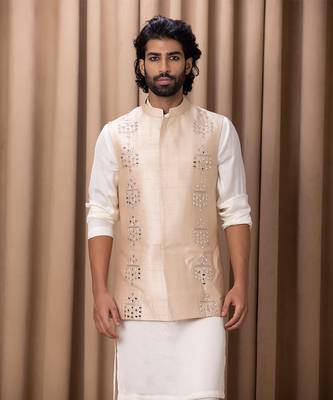 Beige hasan bandi set 3