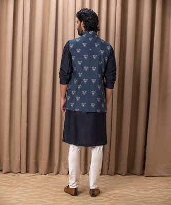 Navy blue noor bandi set 2