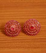 Red Ruby Studs