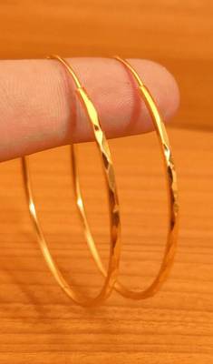 Gold hoops 4