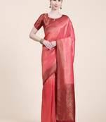 Mohini Gajri Saree With Blouse Piece