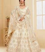 OffWhite Reception Lehenga for Women