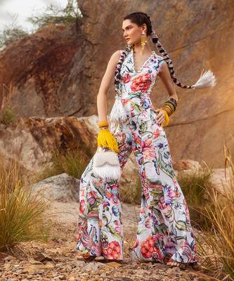 Multi printed jumpsuit 1