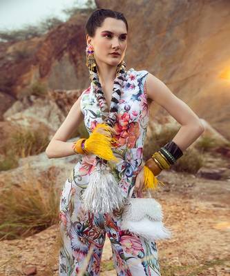 Multi printed jumpsuit 2
