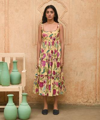 Yellow grapefruit dress 1