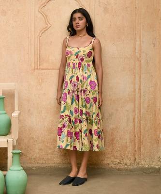Yellow grapefruit dress 3