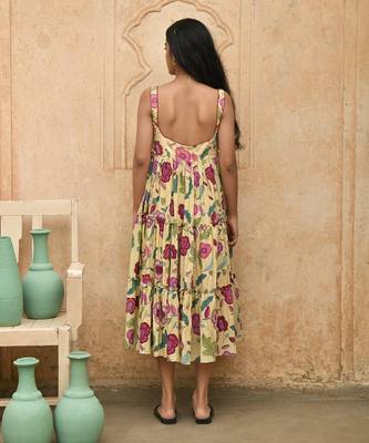 Yellow grapefruit dress 4