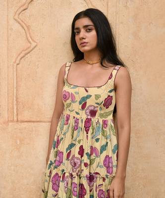 Yellow grapefruit dress 5