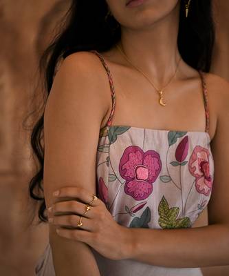 Grey floral pearl dress 4