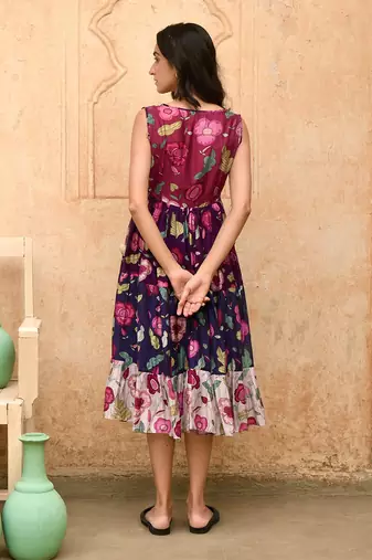 Multi floral dream dress