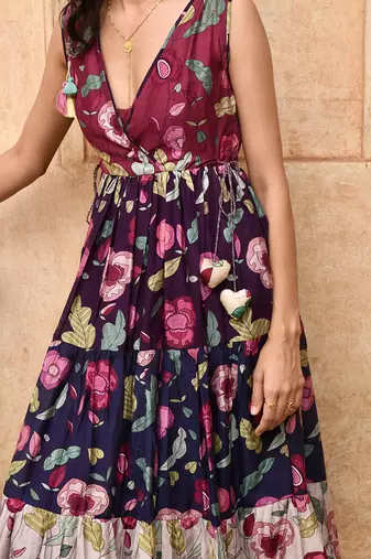 Multi floral dream dress