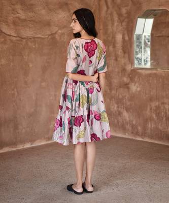 Grey anchor dress 4