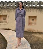 Monochrome sunday brunch dress