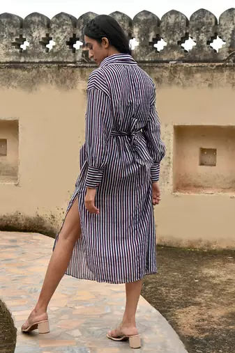 Monochrome sunday brunch dress