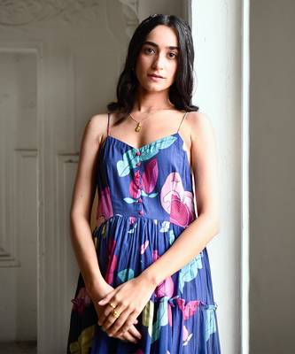 Midnight blue dress 5