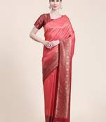 Mohini 2 Gajri Saree With Blouse Piece