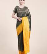 Mohini-2-Green  Saree With Blouse Piece