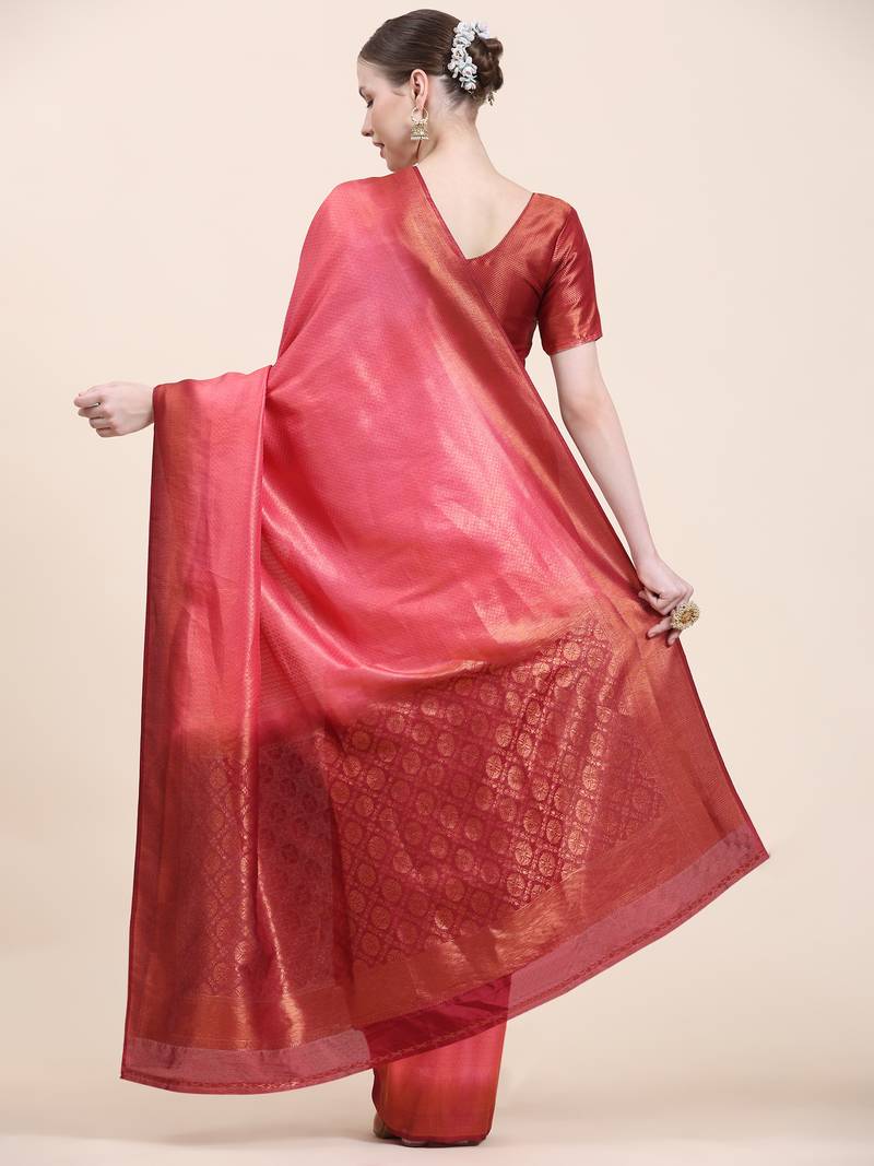 Mohini 2 Gajri Saree With Blouse Piece