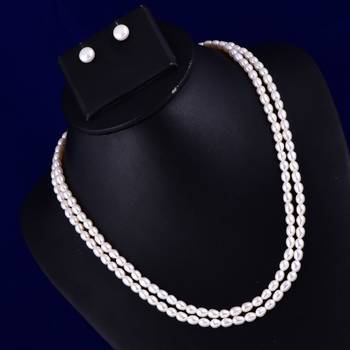 Real Natural Hyderabadi pearls Set With Certificate 2