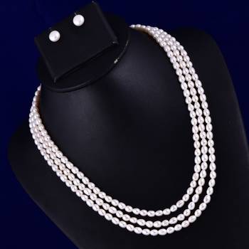 Real Natural Hyderabadi pearls Set With Certificate 2