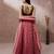 Red Organza Floral Printed Semi-Stitched Lehenga choli & Dupatta