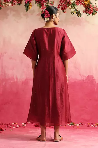 Viva magenta madwi dress