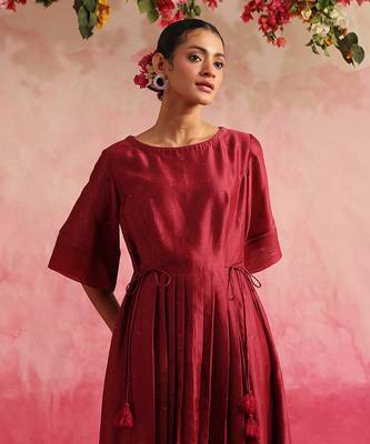 Viva magenta madwi dress 4