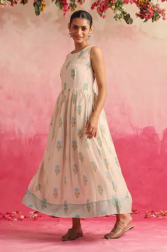 Turquoise neelam kurta set