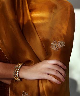 Mustard straight kurta set 5