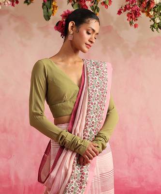 Chartreuse Green Nargis Blouse 1