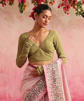 Chartreuse Green Nargis Blouse 2