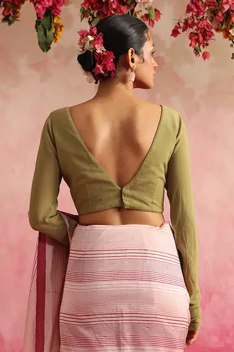 Chartreuse Green Nargis Blouse