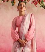 Shocking Pink Gulkhera Blouse