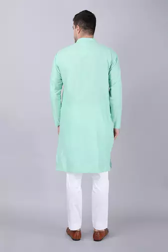 Powder pink & aqua bundi jacket set