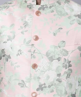Powder pink & aqua bundi jacket set 5