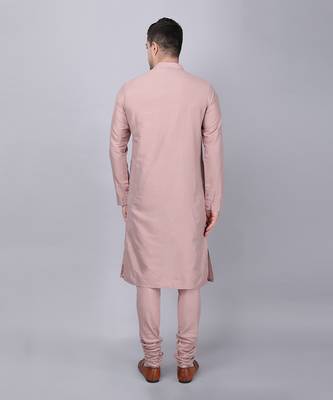 Powder pink bundi jacket set 4