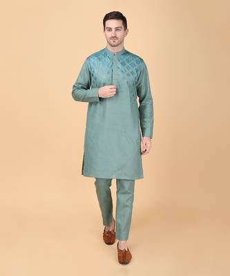 Sage green bundi jacket set 2