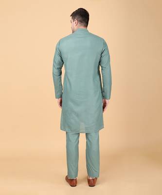 Sage green bundi jacket set 4