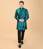 Rama green indowestern bandhgala set