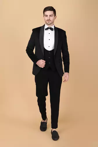 Black tuxedo set