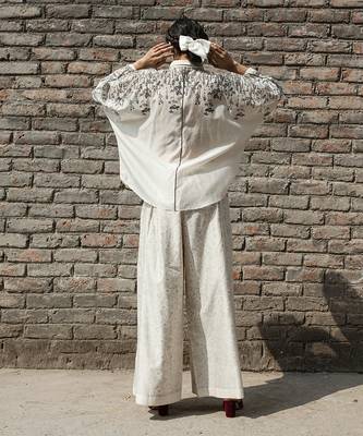 Ivory kahilia dolman sleeve shirt 2