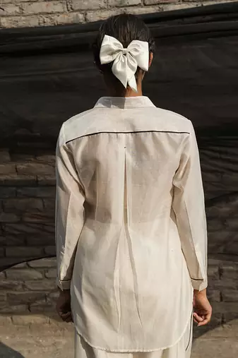 Ivory rue classic shirt
