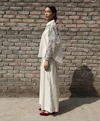 Ivory kahilia dolman sleeve shirt 4