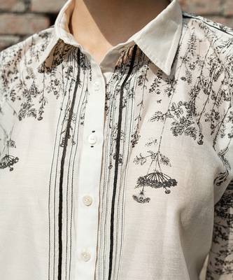 Ivory kahilia dolman sleeve shirt 5