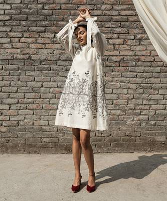Ivory iris tent dress 2