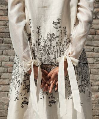 Ivory iris tent dress 4