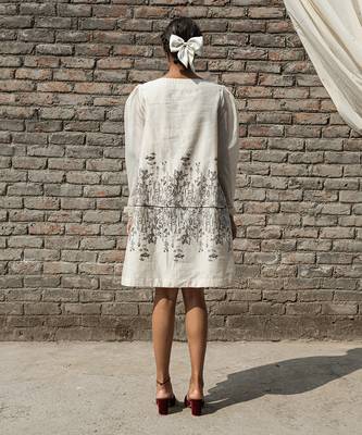 Ivory iris tent dress 5